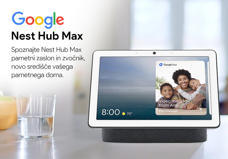 Google Nest Hub Max - velik pametni pomočnik!