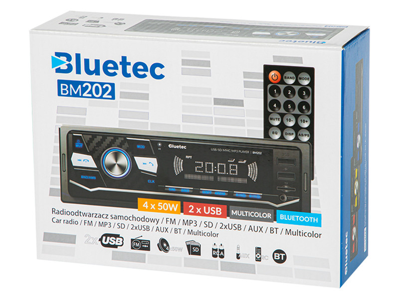 Bluetooth / USB / SD / FM radio