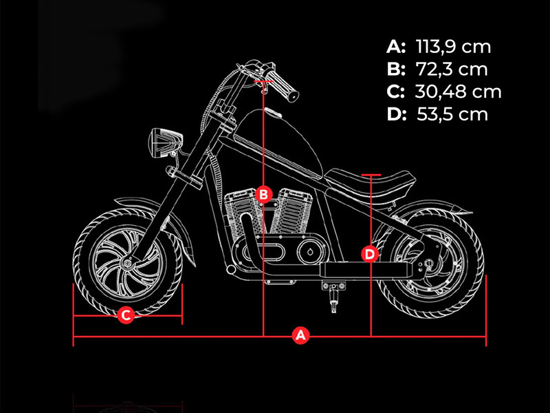 Dodatne prednosti Manta X-RIDER Kids Cruiser 12