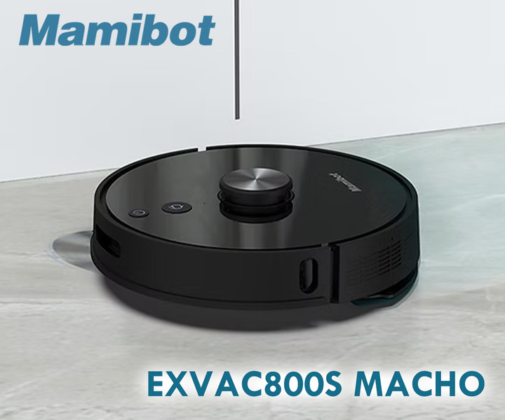 Mamibot EXVAC800S MACHO – 3v1 robotski sesalnik