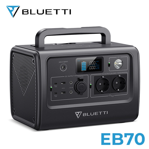 BLUETTI EB70 - prenosna energetska rešitev!