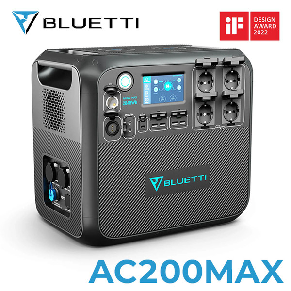 BLUETTI AC200MAX - vsestranska razširljiva baterija!