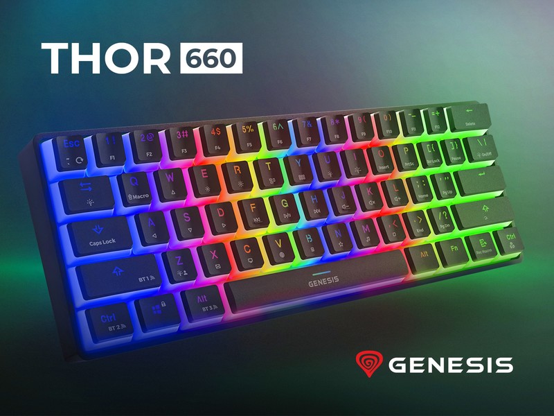 THOR 660 - brezžična / žična tipkovnica