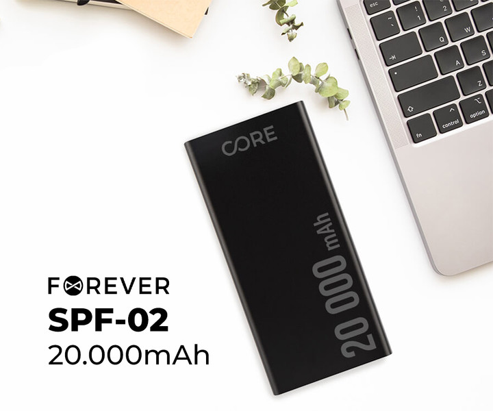 Forever SPF-02 - 20.000mAh Quick Charge powerbank
