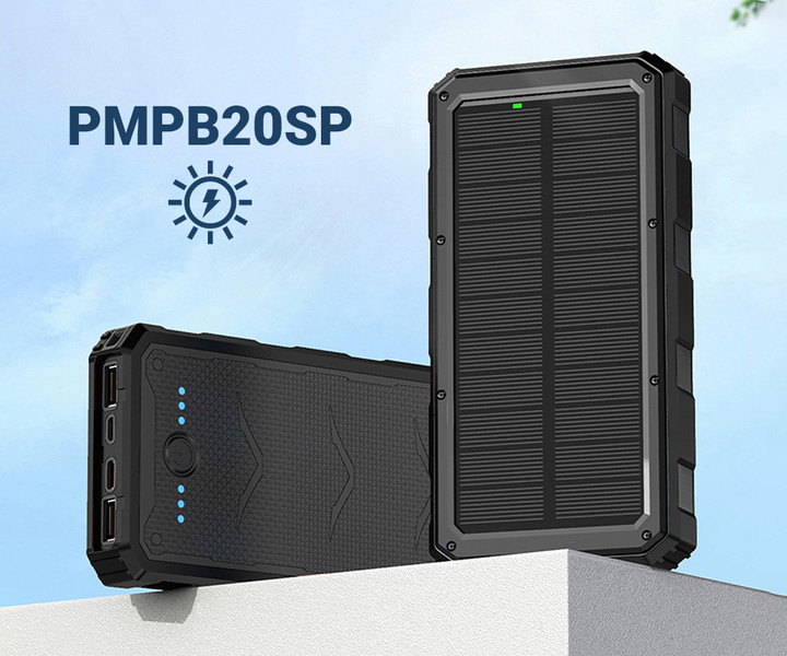 Platinet PMPB20SP - solarna polnilna baterija