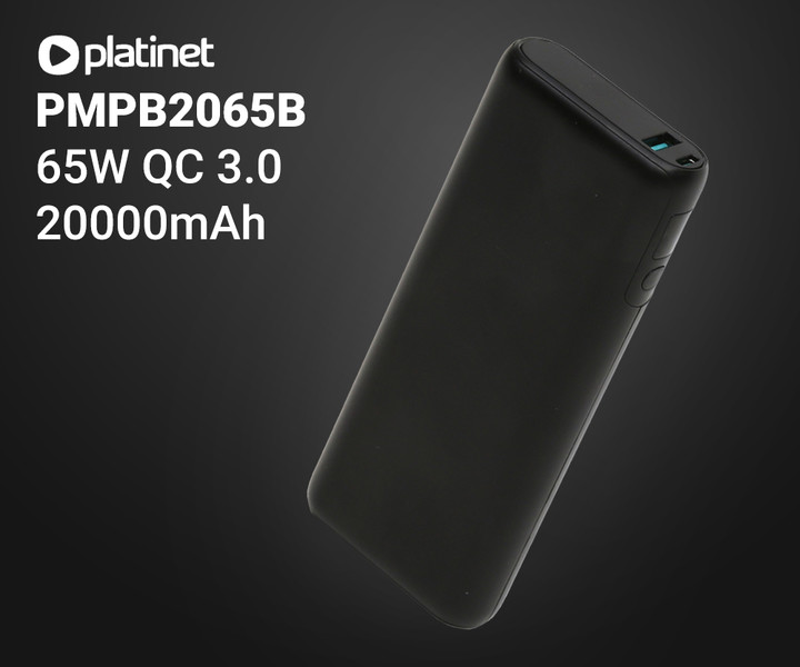 PMPB2065B - 20.000mAh powerbank z močjo 65W