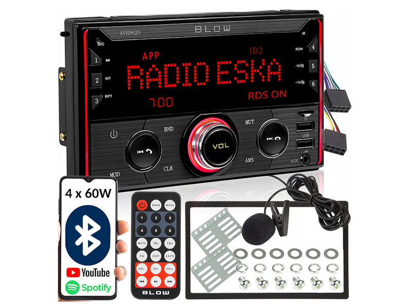 Napredni 2 DIN avto radio BLOW AVH9620