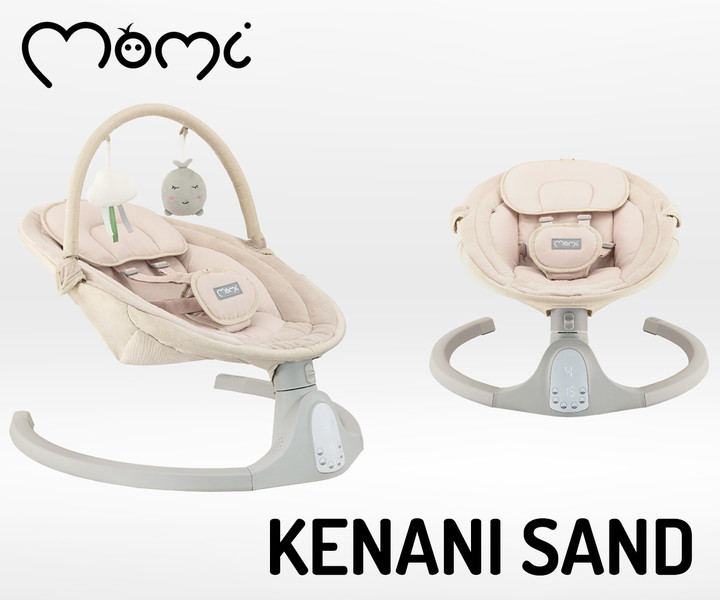 MoMi KENANI SAND – električni otroški gugalnik!