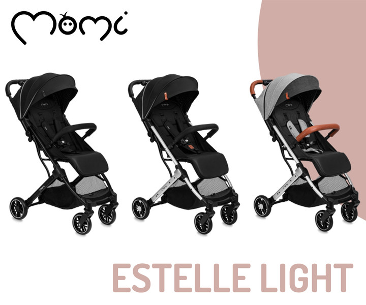 MoMi ESTELLE LIGHT – odličen otroški voziček!