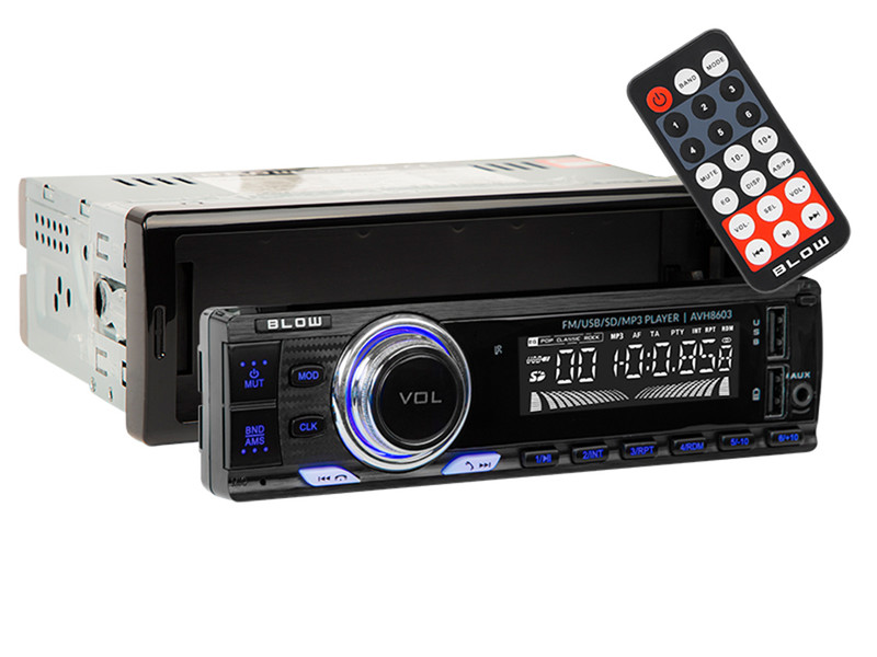 Bluetooth / USB / microSD / FM in RDS radio