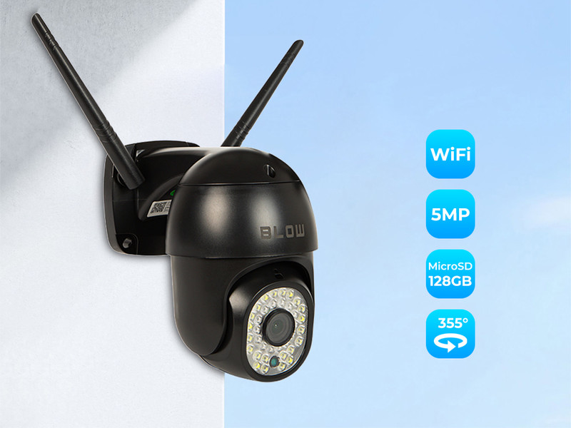 BLOW H-335 - vrtljiva WiFi IP kamera