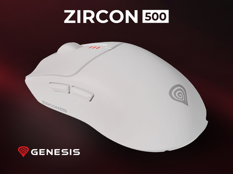 ZIRCON 500 - izjemna brezžična miška!