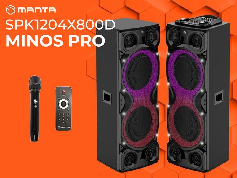 Manta MINOS PRO – popoln zvočni sistem!