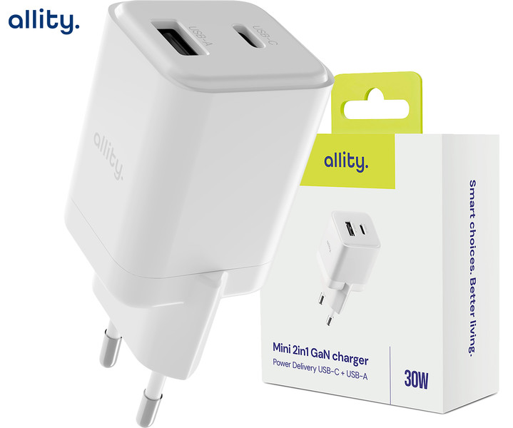 ALLITY ATC-01 GaN 30W - velika moč v kompaktni obliki!