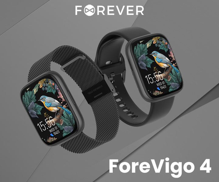Forever ForeVigo 4 elegantna ura z veliko funkcijami!