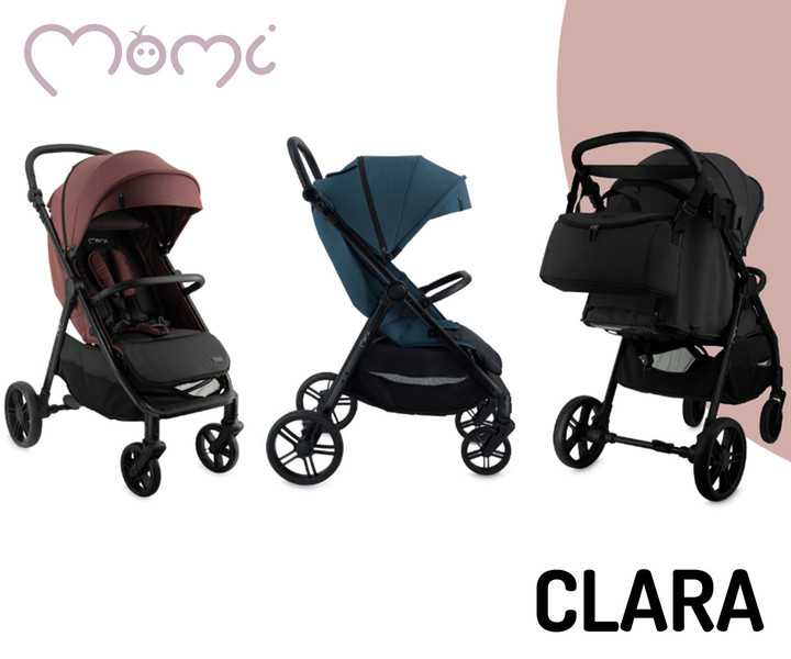 MoMi CLARA – otroški voziček z dodatki!