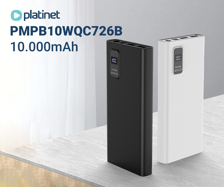 PLATINET PMPB10WQC726B - Vir dodatne energije!