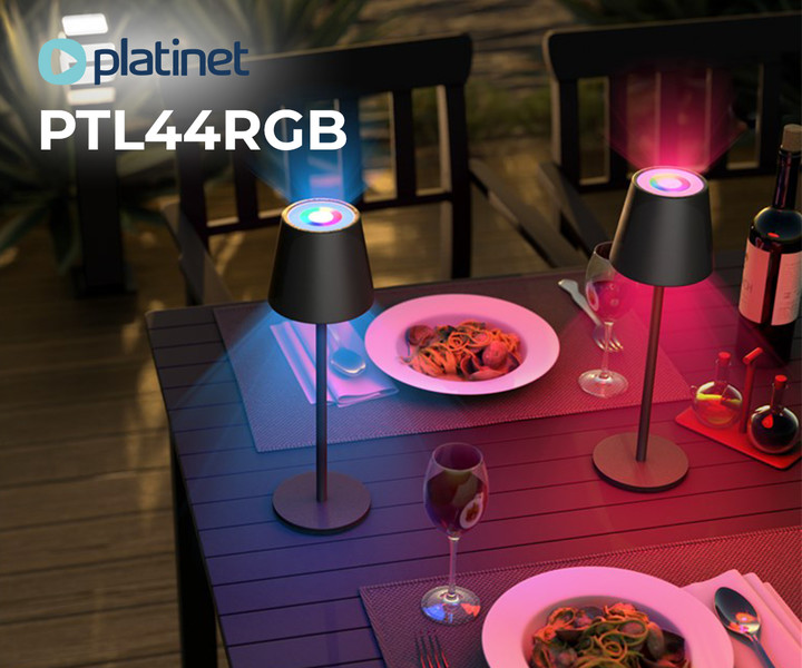 Brezžična LED svetilka Platinet PTL44RGB!