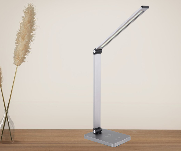 PLATINET PDL888S namizna LED svetilka, srebrna
