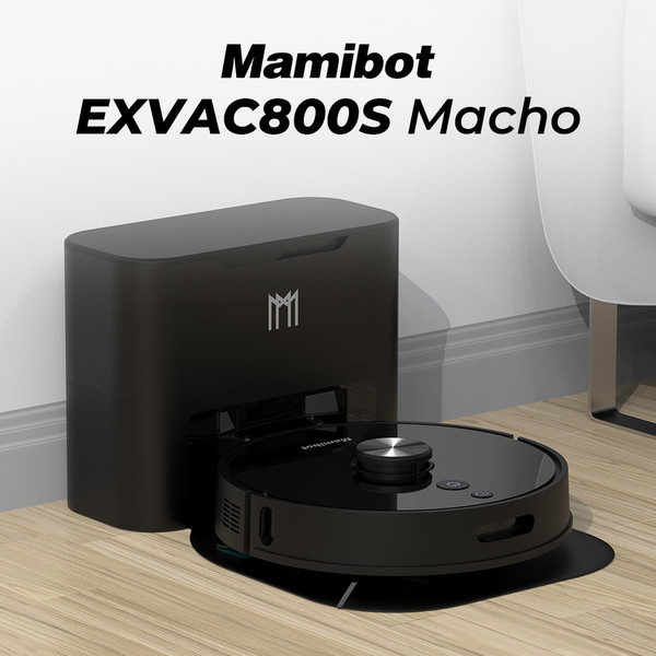 Mamibot EXVAC800S MACHO - 3v1 robotski sesalnik!