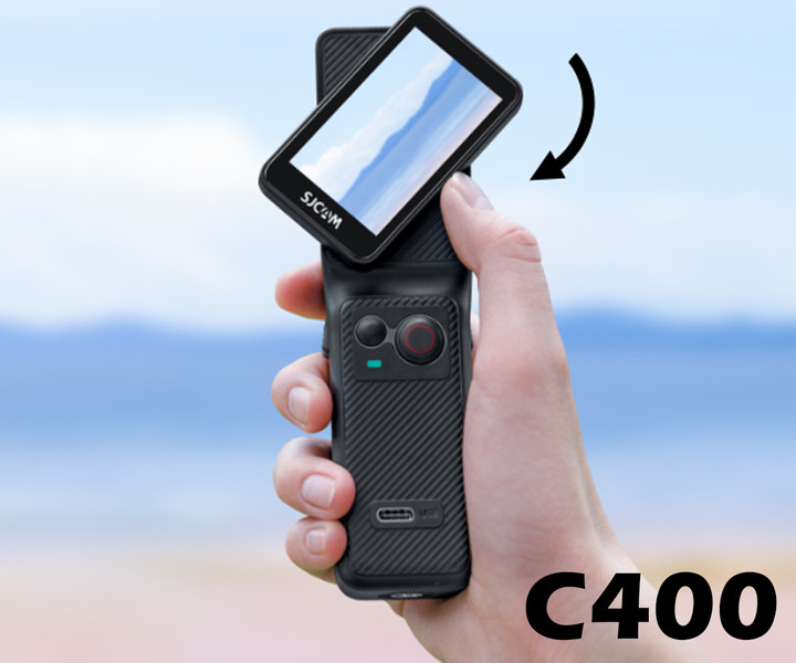 SJCAM C400 – akcijska, športna kamera