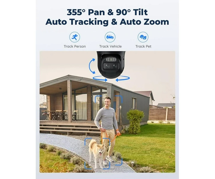 Reolink kamera Trackmix B770 + solarni panel 