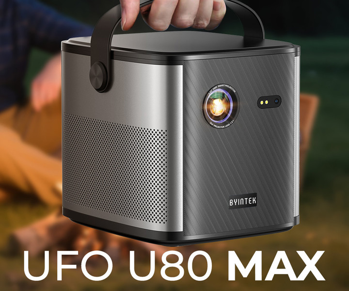 BYINTEK UFO U80 Max - najboljši Google pametni projektor!