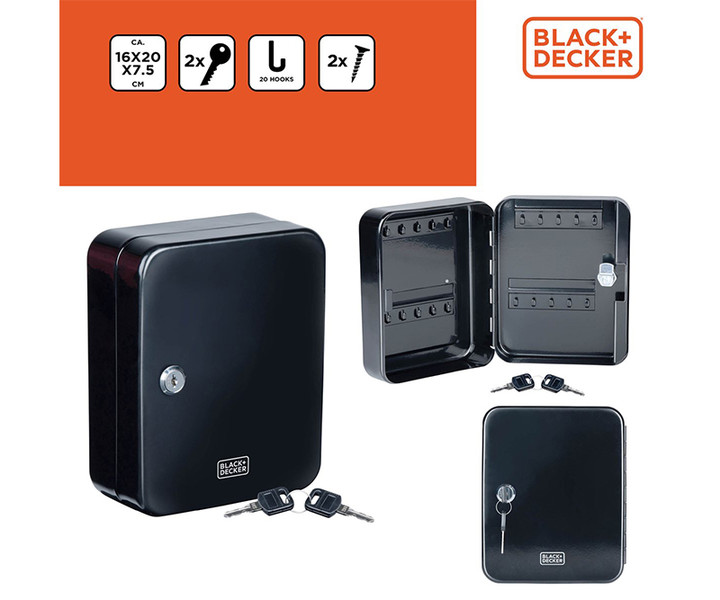 BLACK+DECKER kabinet za ključe s ključavnico