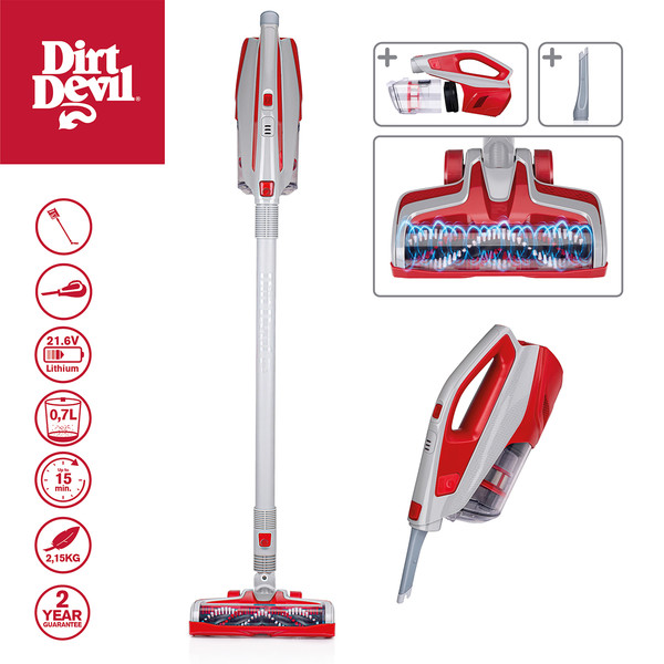 DIRT DEVIL DD9003 - 2v1 pokončni / ročni sesalnik