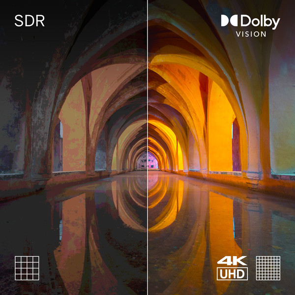 4K UHD + Dolby Vision