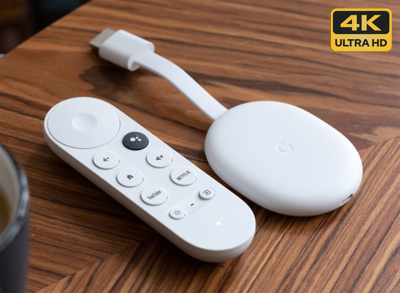 Google Chromecast 4 z Google TV