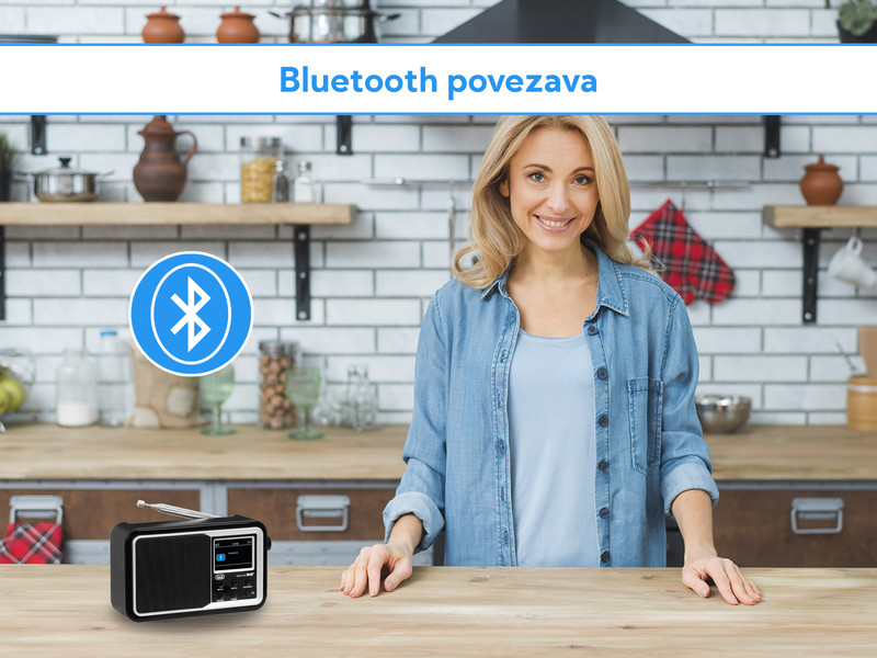 Radijski sprejemnik z Bluetooth povezavo