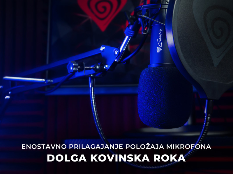 Trpežen nosilec z nastavljivo kovinsko roko