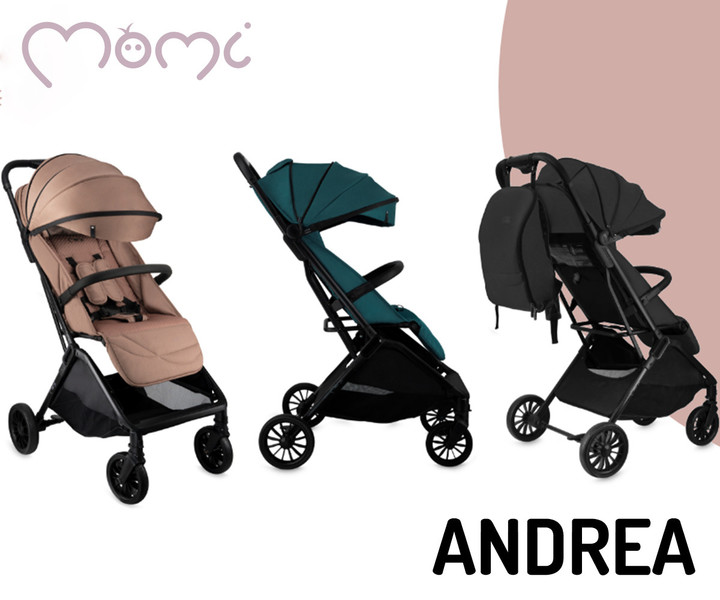 MoMi ANDREA – odličen otroški voziček!