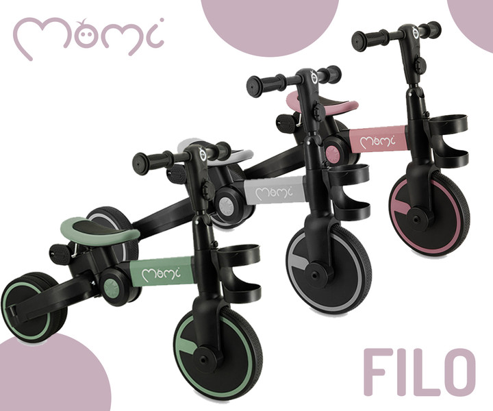 MoMi FILO – Vaše prvo kolo 3 v 1, ki raste z vašim otrokom!