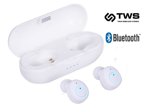 EOL - TREVI HMP 12E05 mini Bluetooth slušalke z mikrofonom, bele