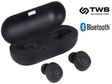 EOL - TREVI HMP 12E05 mini Bluetooth slušalke z mikrofonom, črne