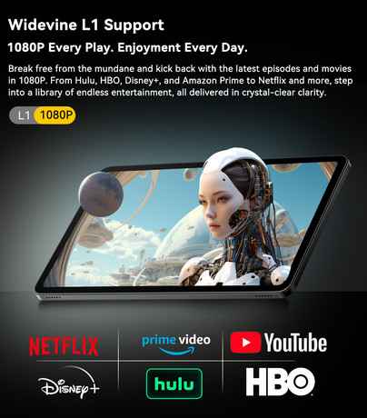 Blackview MEGA 2 pametni AI tablični računalnik, 12", 2K, 12GB (24GB)+256GB, Android, Dual WiFi, Bluetooth, GPS, 4xzvočniki + pisalo + ovitek + KB + miška, siv (Celestial Gray)