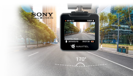 Avto kamera NAVITEL R600 GPS, SONY senzor, FullHD 1920x1080 (30frs), 2'' zaslon, Night Vision, MicroSD, G-SENZOR, GPS, 170°
