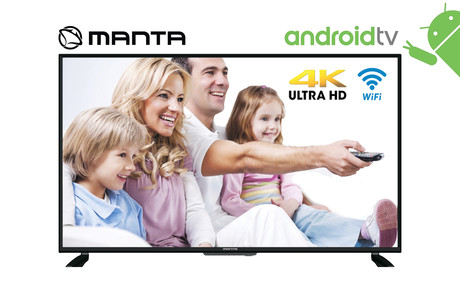 EOL - LED TV Manta 43LUA120D, 43'' (diagonala 109cm), 4K-UHD, Android, Smart, WiFi, HDR10