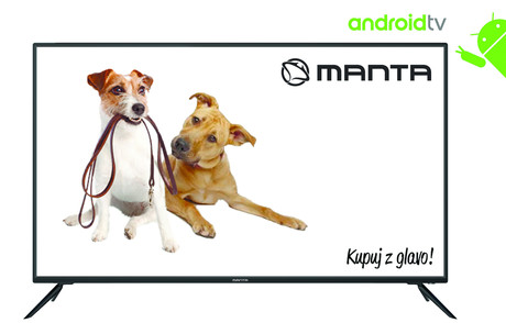 EOL - LED TV Manta 50LUA29E, 50'' (diagonala 127cm), 4K-UHD, HDR10, ANDROID Smart, WiFi, RJ45, USB, DVB-C/T2/S2, Dolby Digital