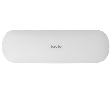 MANTA LOVIO SonicProtect PRO sonična električna zobna ščetka, 5 nastavkov, 5 načinov, 3 stopnje, senzor pritiska, Sonic Vibration tehnologija, baterija, IPX8 vodoodpornost, dodatki, bela (Pure White)