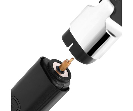 MANTA TRIMO PRO HT-01BK brezžični strižnik, za obraz / glavo / lase / telo, 10 nastavkov, natančna rezila, polnilna baterija, LED zaslon, IPX7 vodoodpornost, USB Type-C, črno-srebrn (Graphite Black)