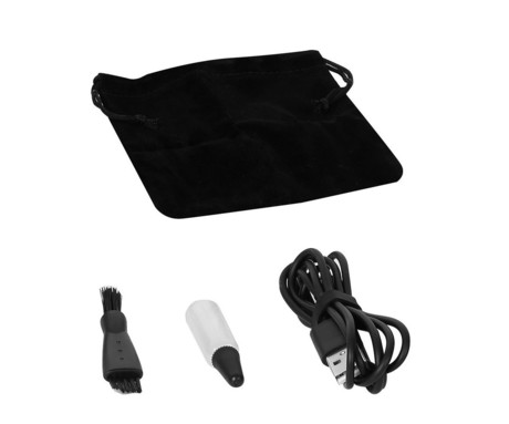 MANTA SHAVIO HS-01BK brezžični strižnik, za obraz / glavo / telo, 8 nastavkov, natančna rezila, polnilna baterija, LED zaslon, IPX7 vodoodpornost, USB Type-C, črno-srebrn (Graphite Black)