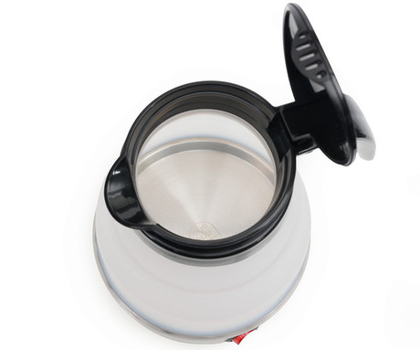 PLATINET PEK187R grelnik vode, zložljiv, 0.6L, 600W, samodejni izklop, silikon, črn