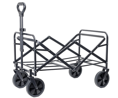 PLATINET PCW1057 transportni voziček, zložljiv, za kampiranje, črn