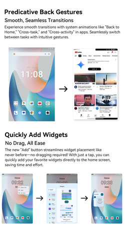 Blackview MEGA 2 pametni AI tablični računalnik, 12", 2K, 12GB (24GB)+256GB, Android, Dual WiFi, Bluetooth, GPS, 4xzvočniki + pisalo + ovitek + KB + miška, siv (Celestial Gray)