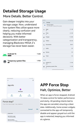 Blackview MEGA 2 pametni AI tablični računalnik, 12", 2K, 12GB (24GB)+256GB, Android, Dual WiFi, Bluetooth, GPS, 4xzvočniki + pisalo + ovitek + KB + miška, zelen (Moss Green)