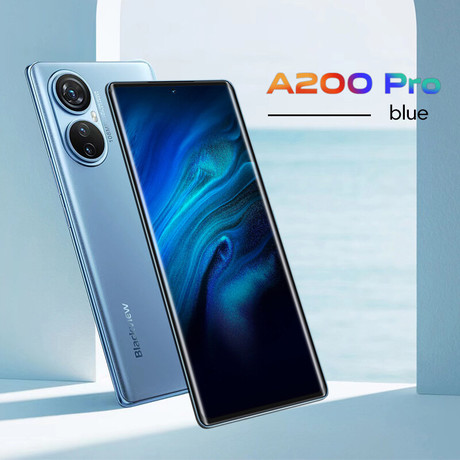 EOL - Blackview A200 Pro pametni telefon, 12GB + 256GB, moder (Daybreak Blue)