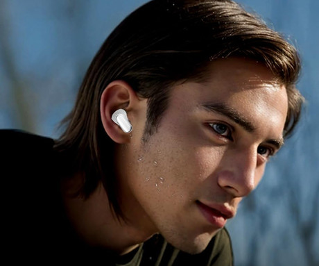 Blackview AIRBUDS 20 brezžične ušesne slušalke, Bluetooth 5.4, Advanced DNS, klicanje, mikrofon, polnilna postaja, do 29 ur, IPX7 vodoopornost, USB Type-C, bele (Ceramic White)